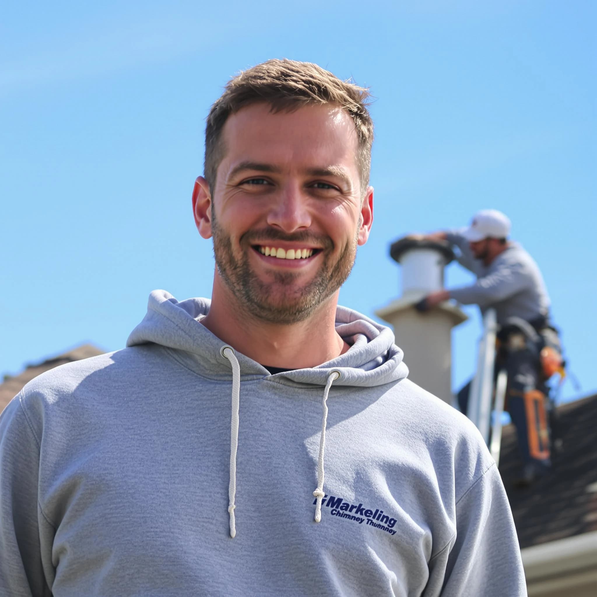 The Pleasant Grove Chimney Sweep team.