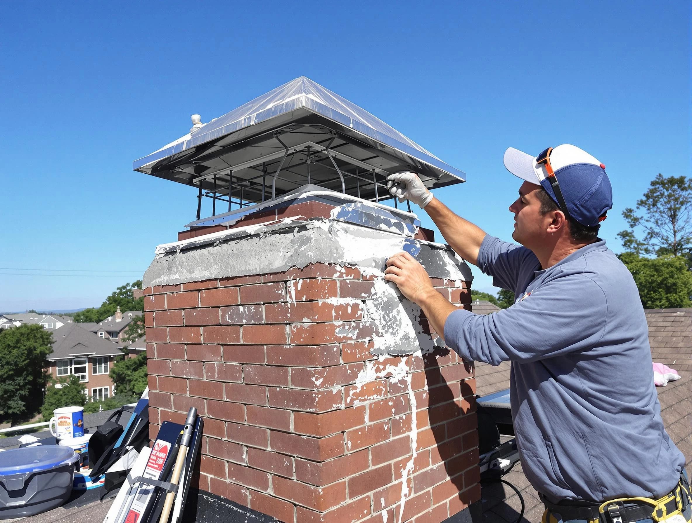Chimney Crown Services service in Pleasant Grove, AL